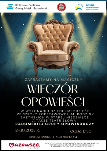 wieczór opowieści - plakat