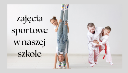 Dodatkowe zajęcia sportowe: akrobatyka, judo