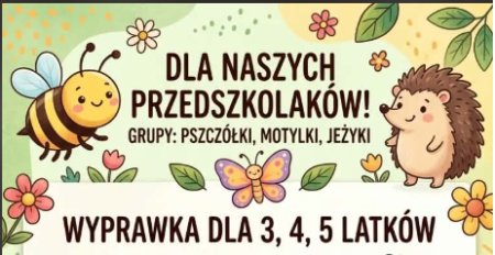 Wyprawka dla 3, 4 i 5 latków 2026/2027